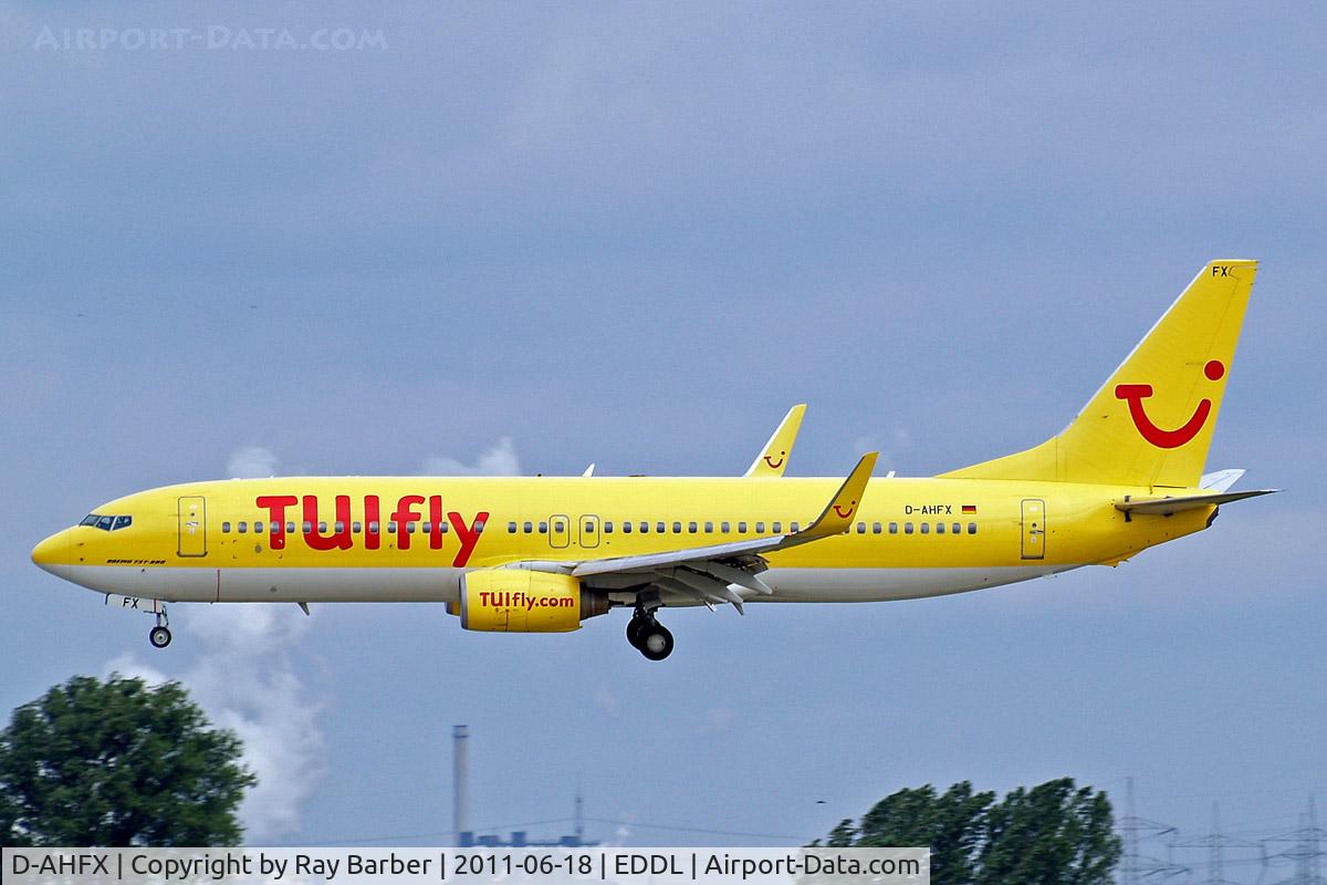 D-AHFX, 2001 Boeing 737-8K5 C/N 30416, Boeing 737-8K5 [30416] (TUIfly) Dusseldorf~D 18/06/2011