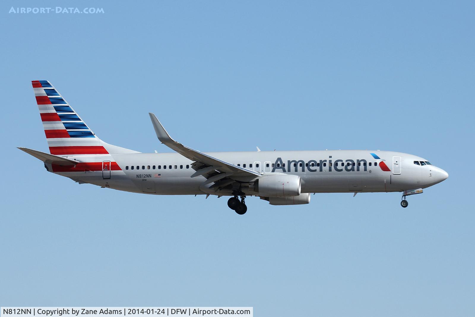 N812NN, 2009 Boeing 737-823 C/N 33520, American Airlines at DFW Airport