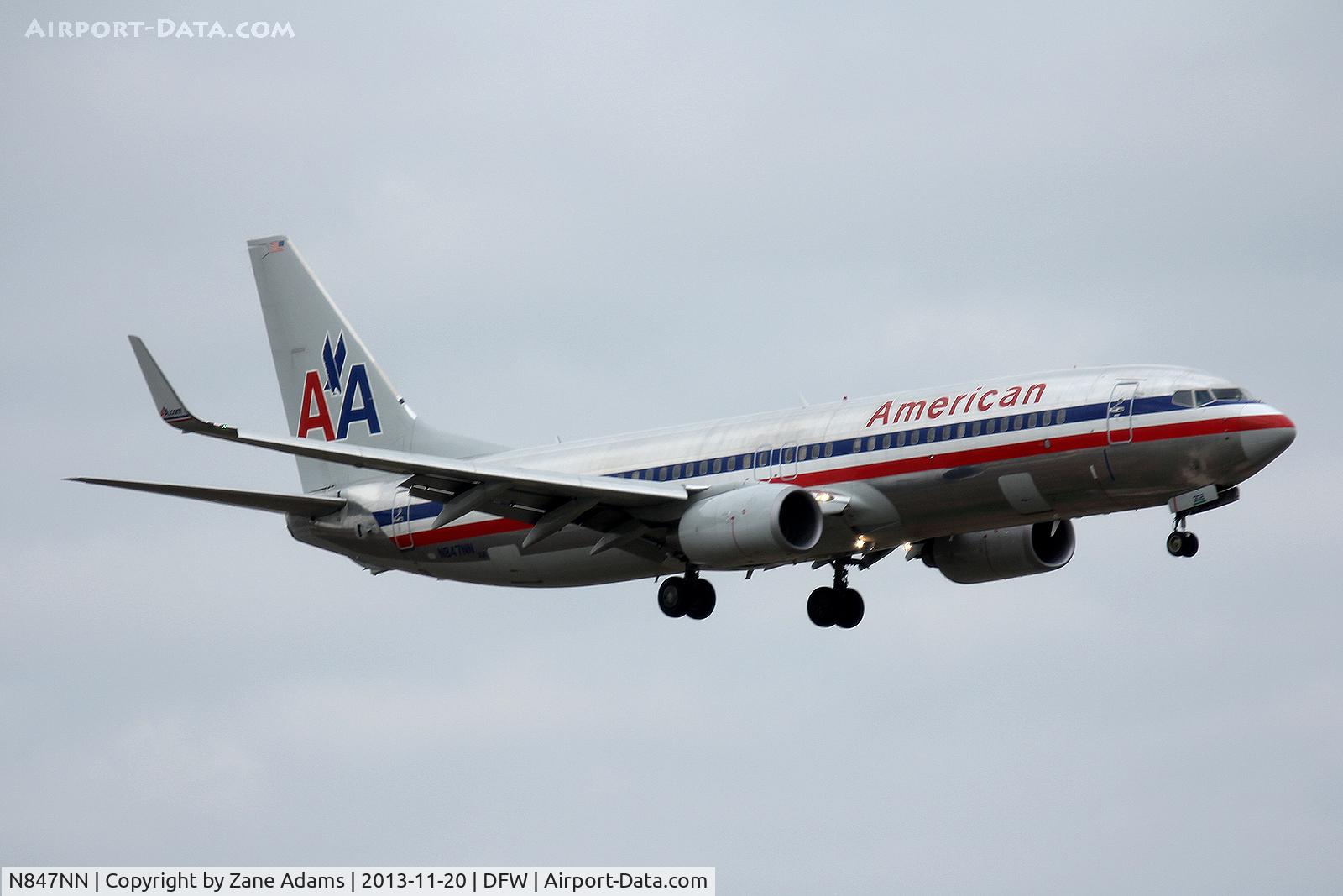 N847NN, 2010 Boeing 737-823 C/N 29575, American Airlines at DFW Airport