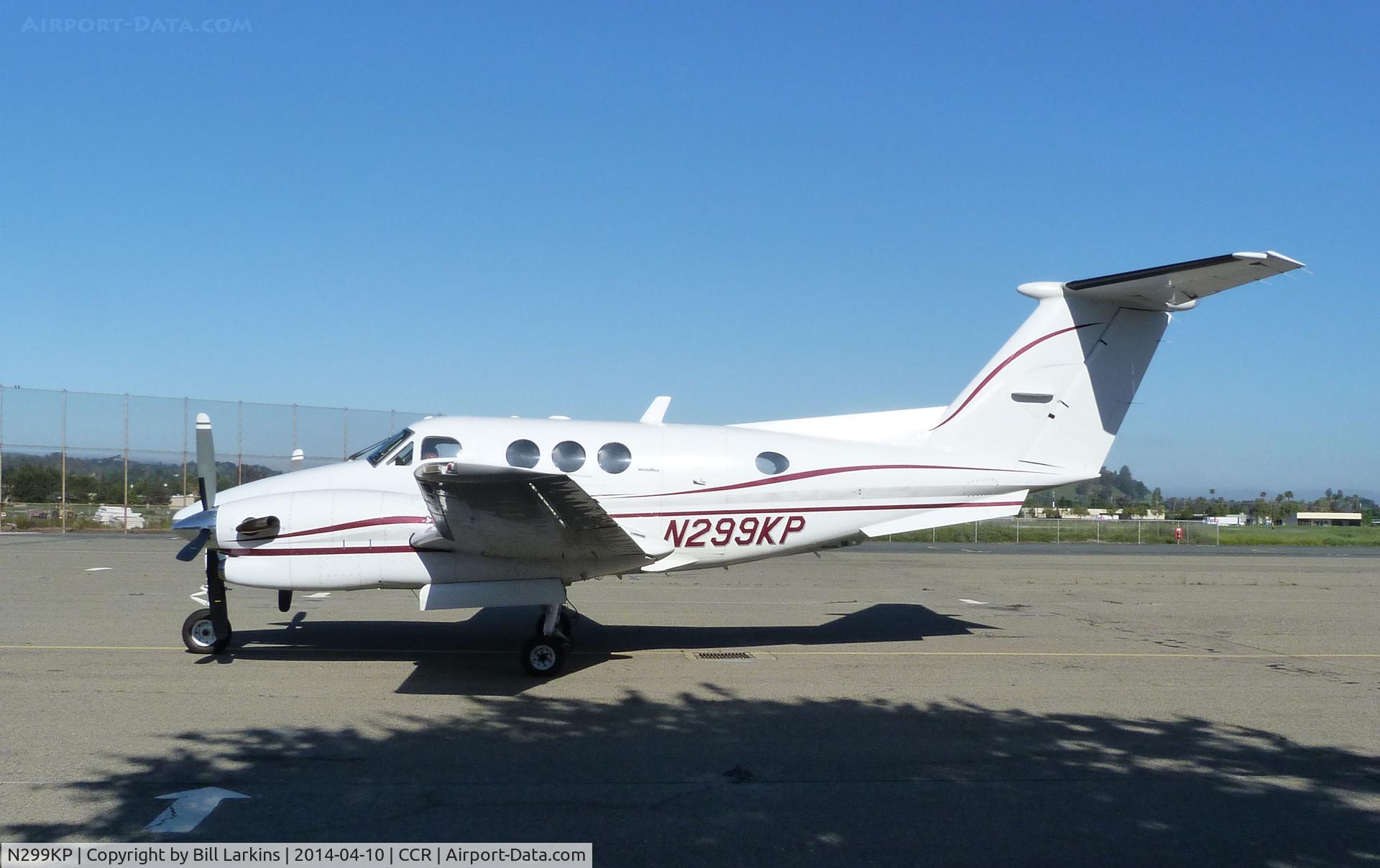 N299KP, 1984 Beech F90 King Air C/N LA-218, Visitor to the airport Hotel.