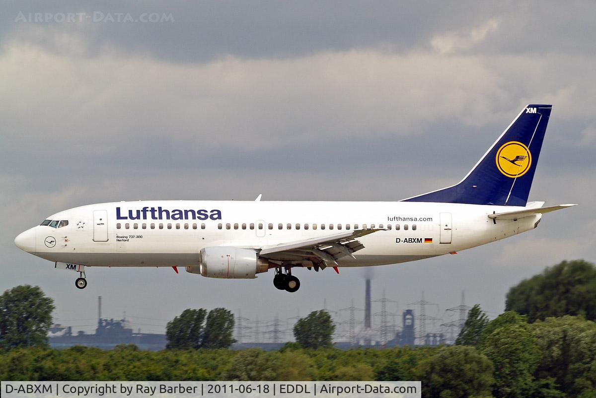 D-ABXM, 1987 Boeing 737-330 C/N 23871, Boeing 737-330 [23871] (Lufthansa) Dusseldorf~D 18/06/2011