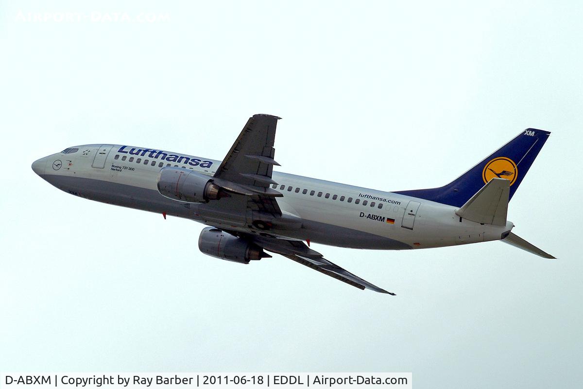 D-ABXM, 1987 Boeing 737-330 C/N 23871, Boeing 737-330 [23871] (Lufthansa) Dusseldorf~D 18/06/2011