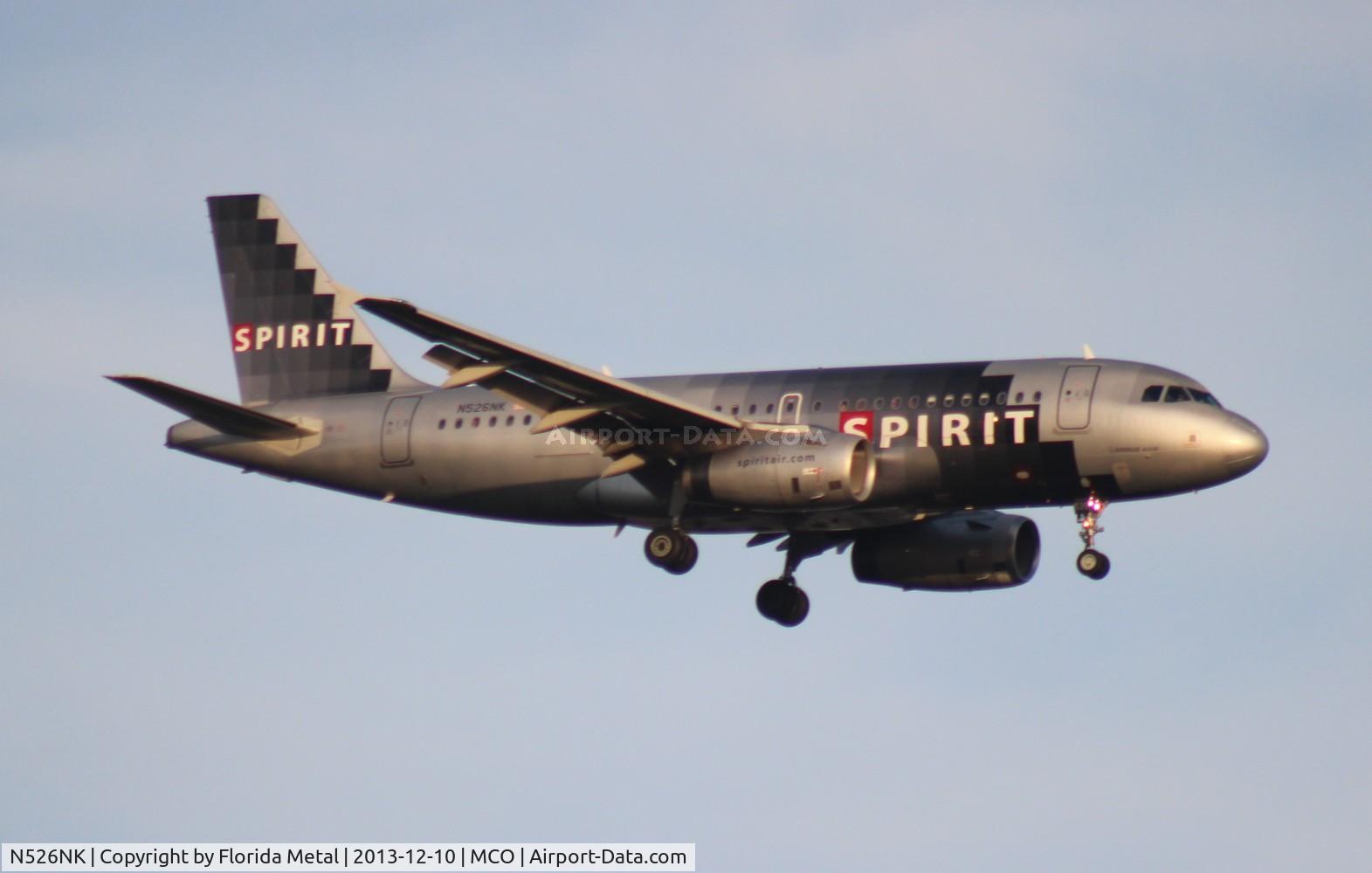 N526NK, 2006 Airbus A319-132 C/N 2963, Spirit A319