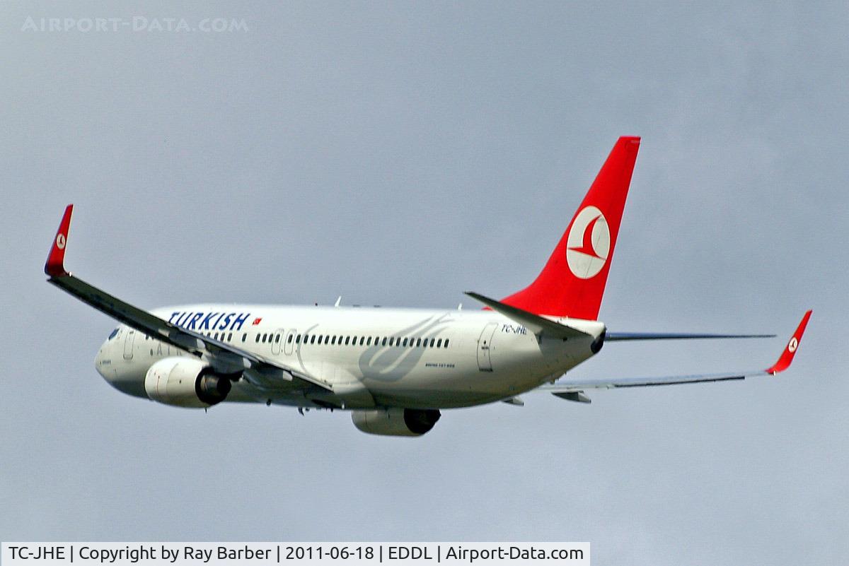 TC-JHE, 2008 Boeing 737-8F2 C/N 35744, Boeing 737-8F2 [35744] (THY Turkish Airlines) Dusseldorf~D 18/06/2011
