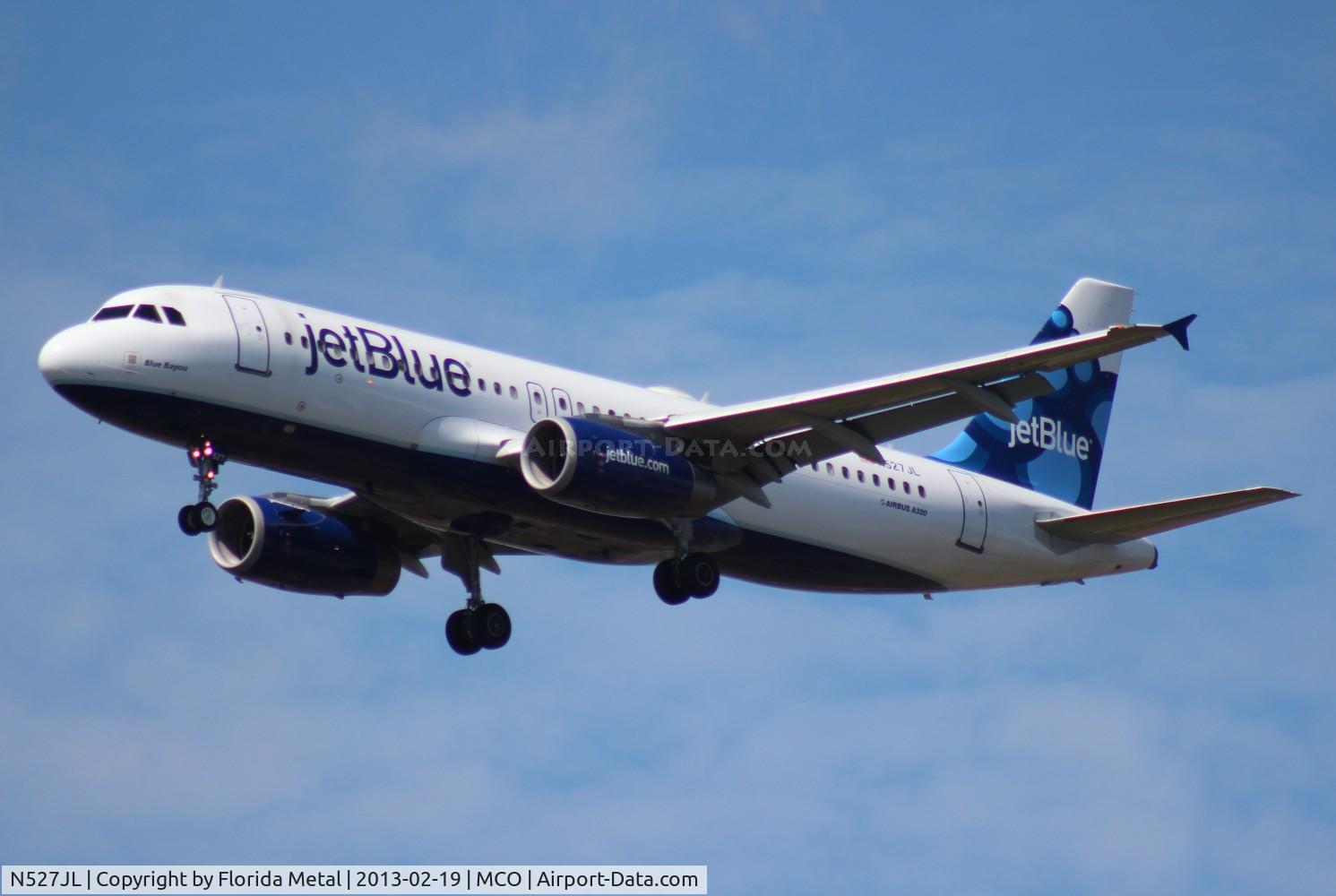N527JL, 2001 Airbus A320-232 C/N 1557, Jet Blue A320