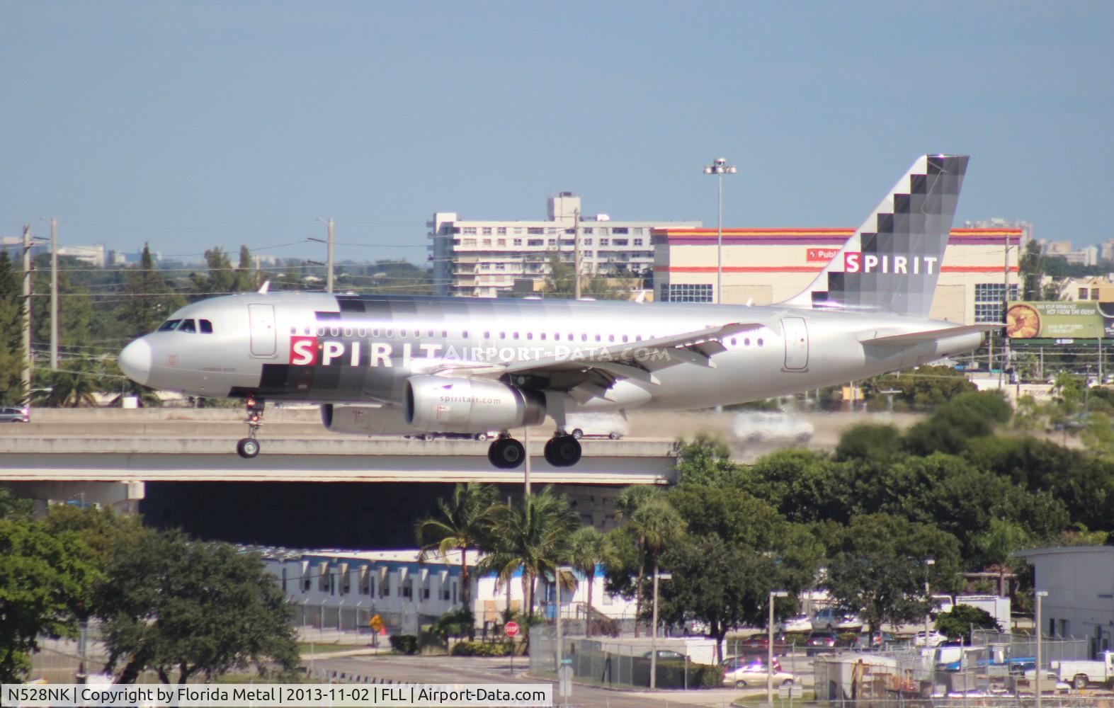 N528NK, 2007 Airbus A319-132 C/N 2983, Spirit A319