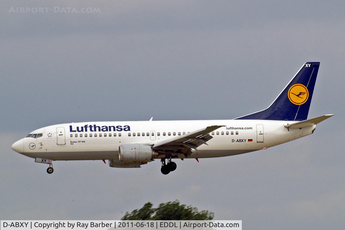 D-ABXY, 1989 Boeing 737-330 C/N 24563, Boeing 737-330 [23563] (Lufthansa) Dusseldorf~D 18/06/2011