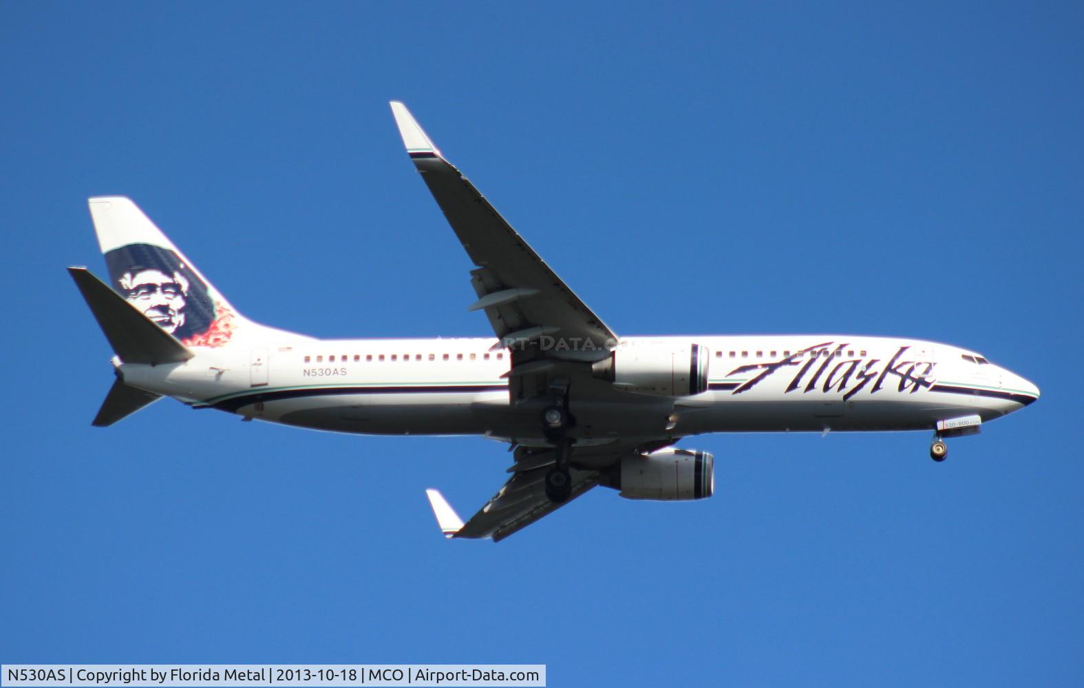 N530AS, 2010 Boeing 737-890 C/N 36578, Alaska 737-800