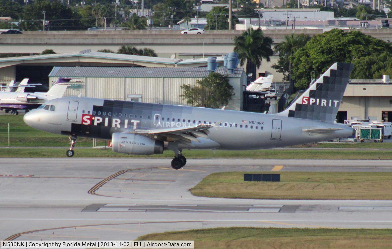 N530NK, 2007 Airbus A319-132 C/N 3017, Spirit A319
