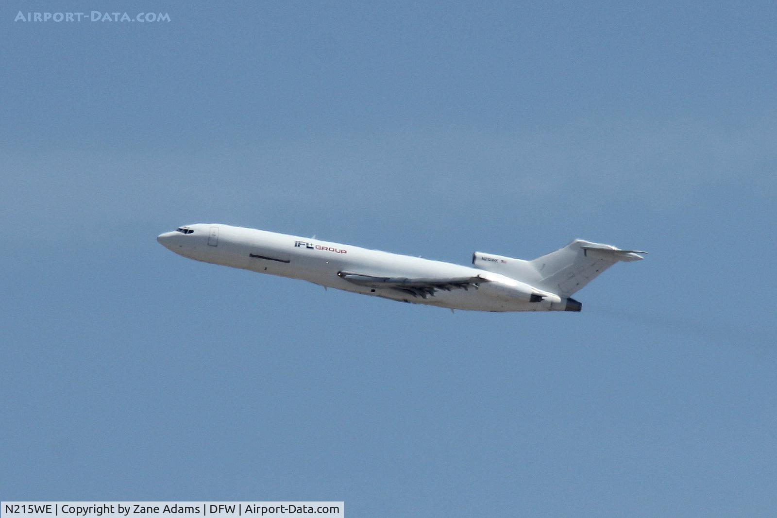 N215WE, 1984 Boeing 727-2S2F C/N 22936, Departing DFW Airport