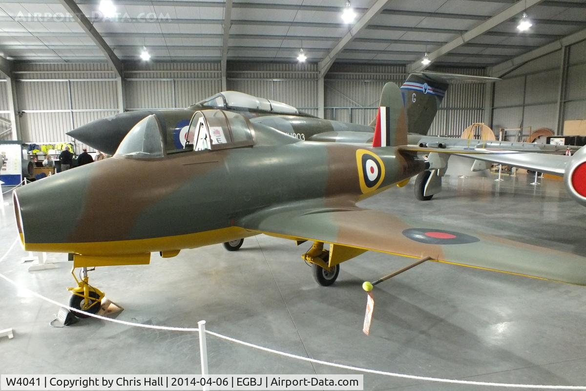 W4041, Gloster E28/39 (replica) C/N Not found W4041, at the Jet Age Museum, Staverton