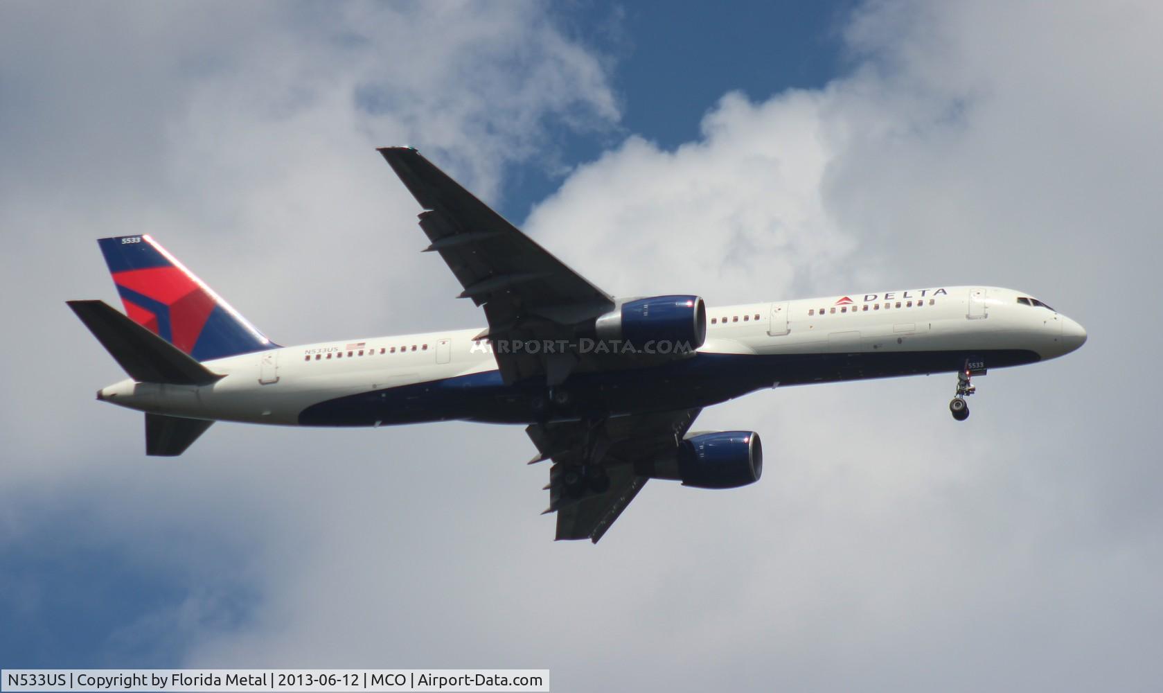 N533US, 1988 Boeing 757-251 C/N 24264, Delta 757-200