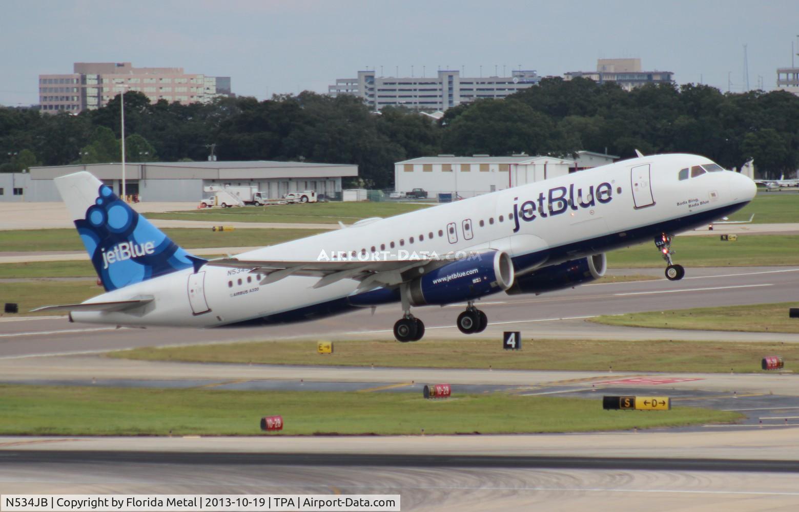 N534JB, 2002 Airbus A320-232 C/N 1705, Jet Blue A320