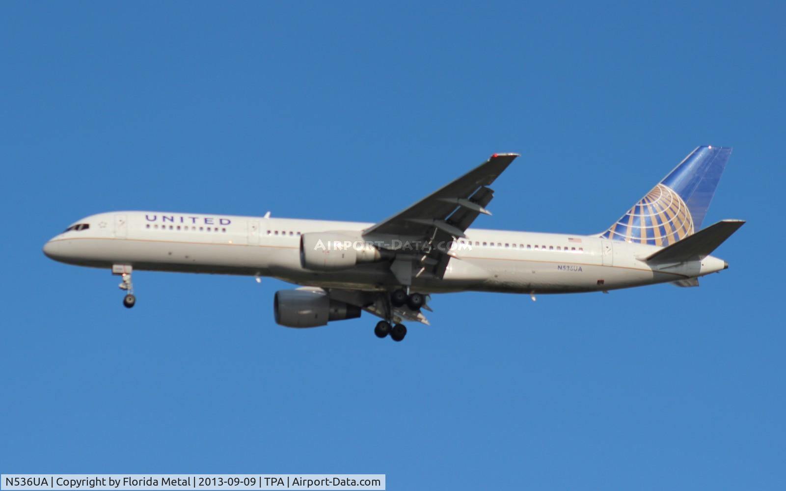 N536UA, 1991 Boeing 757-222 C/N 25156, United 757-200