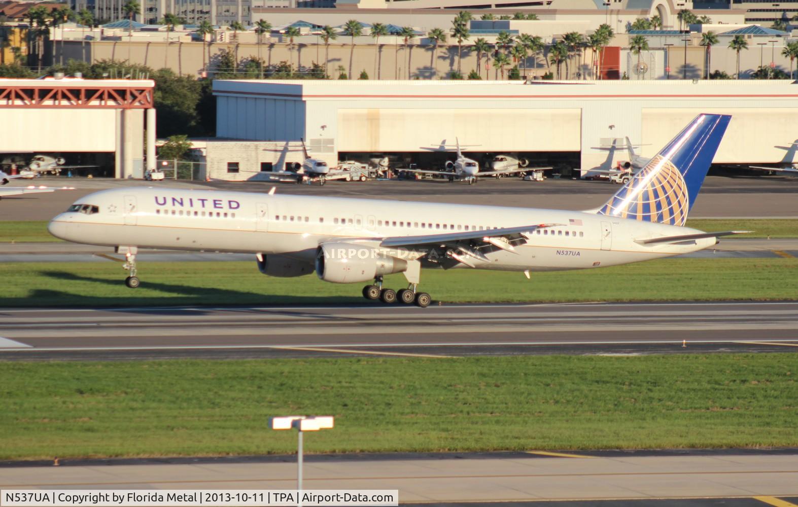 N537UA, 1991 Boeing 757-222 C/N 25157, United 757-200
