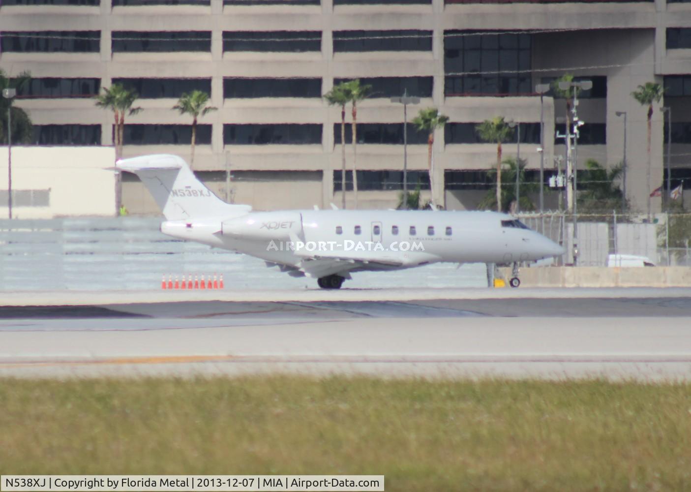 N538XJ, 2008 Bombardier Challenger 300 (BD-100-1A10) C/N 20224, XOJET Challenger 300