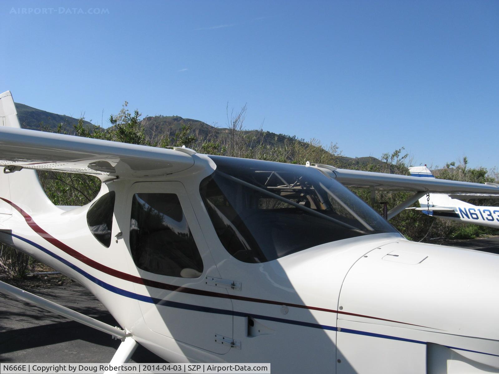 N666E, 1997 Stoddard-Hamilton GlaStar GS-1 C/N 5273, 1997 Powers GlaStar GS-1, Lycoming O-320, wing root vortillions, four total-two more on wings forward of ailerons out of photo