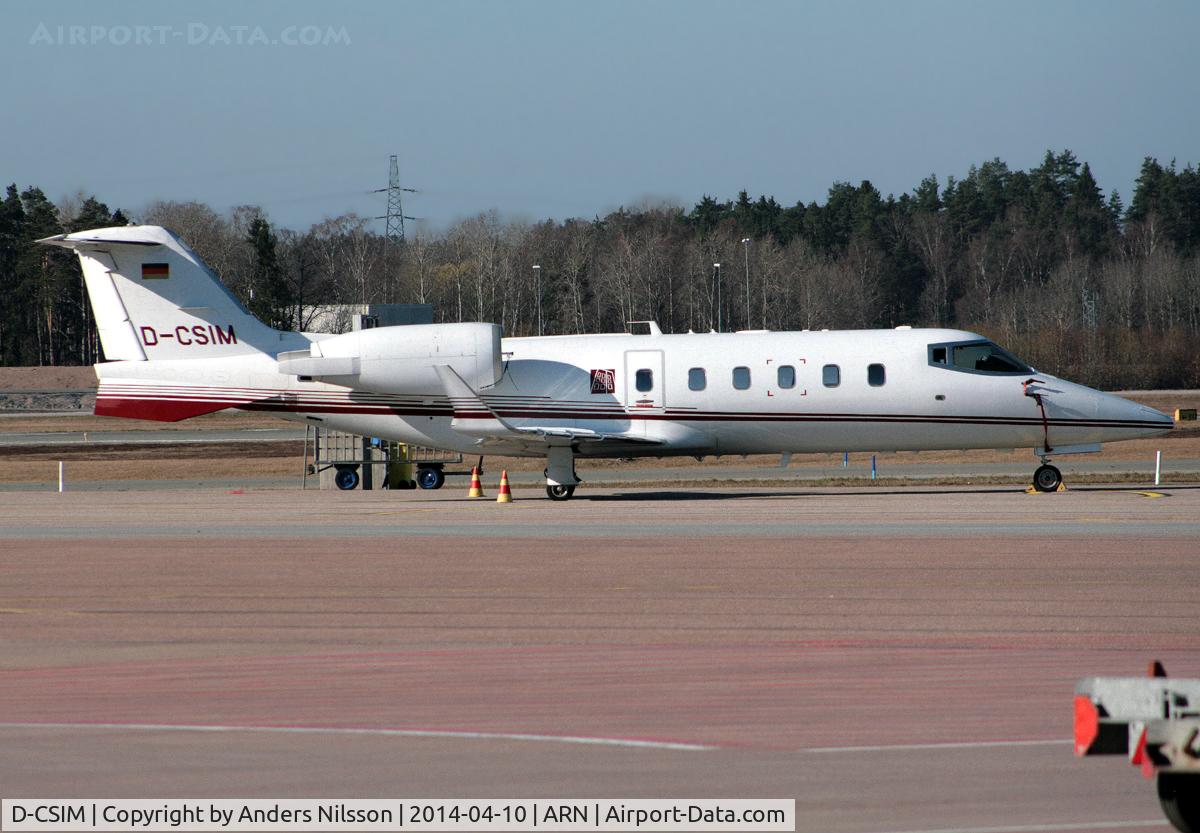 D-CSIM, 2004 Learjet 60 C/N 60-274, Parked at ramp S.