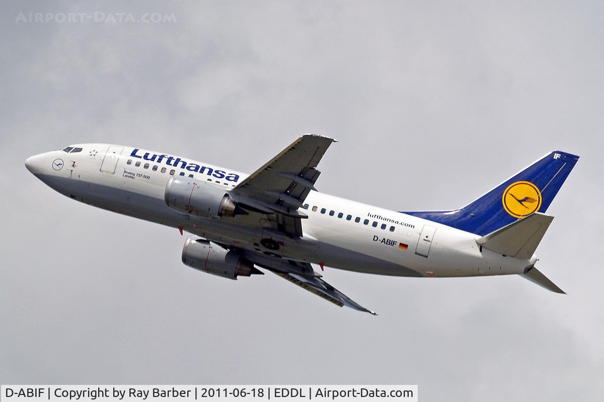 D-ABIF, 1991 Boeing 737-530 C/N 24820, Boeing 737-530 [24820] (Lufthansa) Dusseldorf~D 18/06/2011