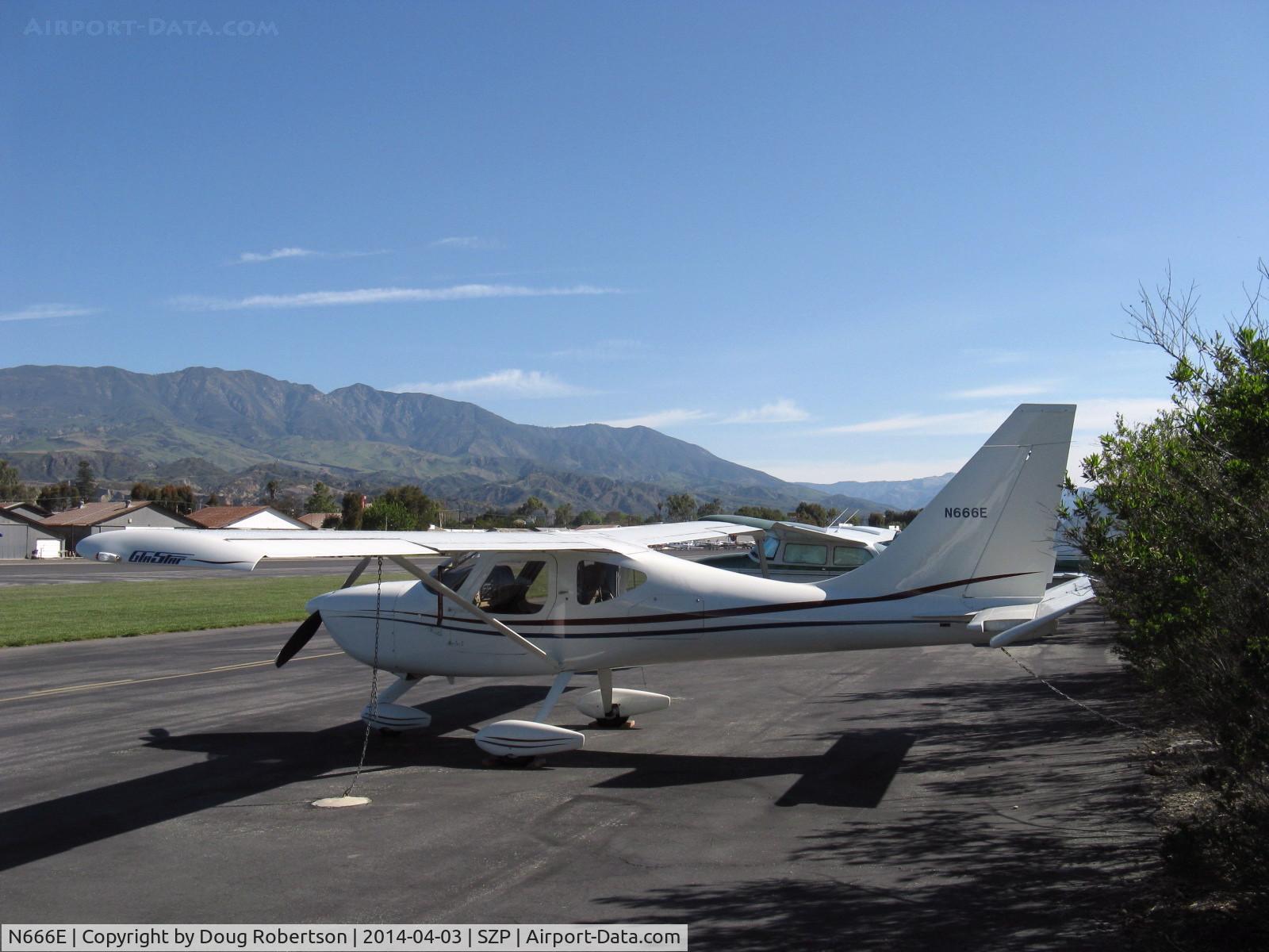 N666E, 1997 Stoddard-Hamilton GlaStar GS-1 C/N 5273, 1997 Powers GlaStar GS-1, Lycoming O-320