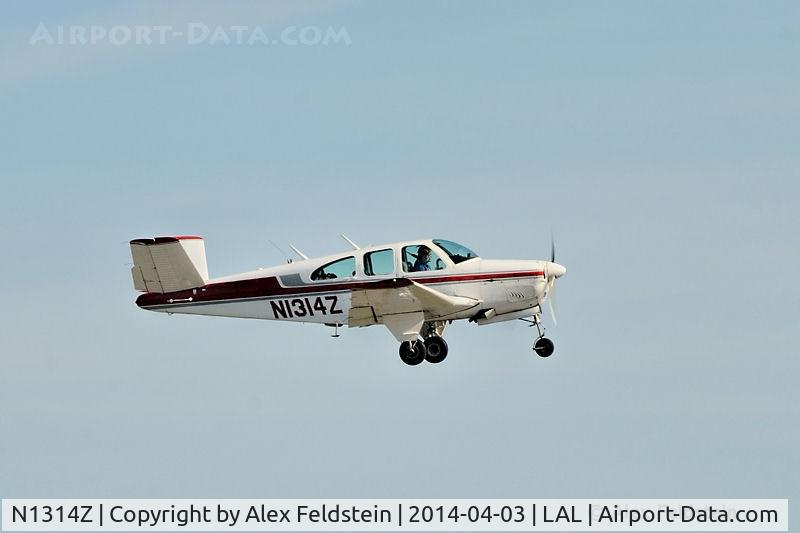 N1314Z, 1961 Beech N35 Bonanza C/N D-6746, Sun-N-Fun, Lakeland, Florida