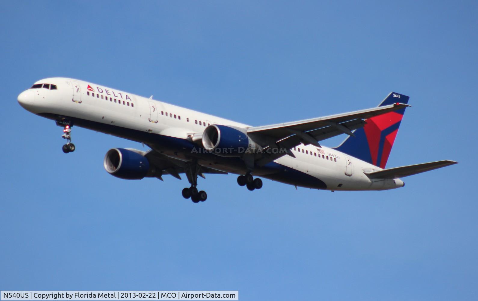 N540US, 1996 Boeing 757-251 C/N 26487, Delta 757-200