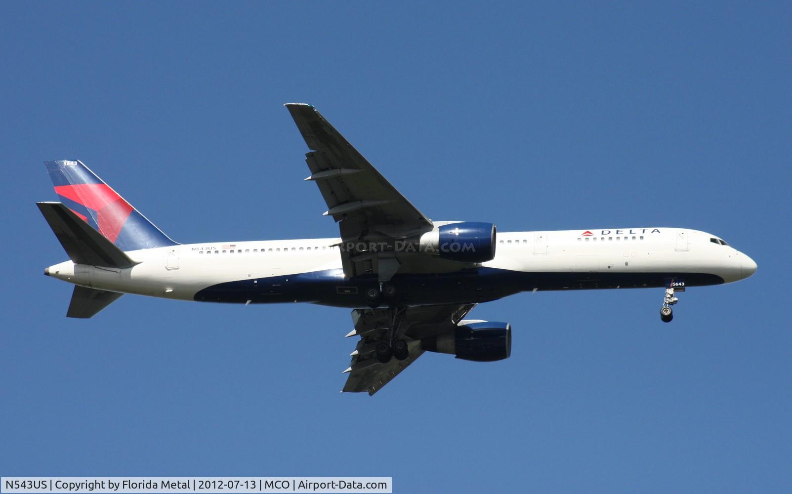 N543US, 1996 Boeing 757-251 C/N 26490, Delta 757-200