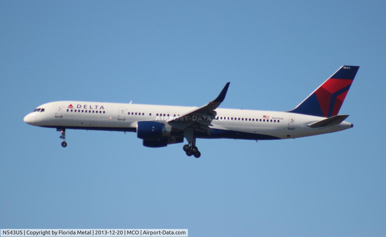 N543US, 1996 Boeing 757-251 C/N 26490, Delta 757-200