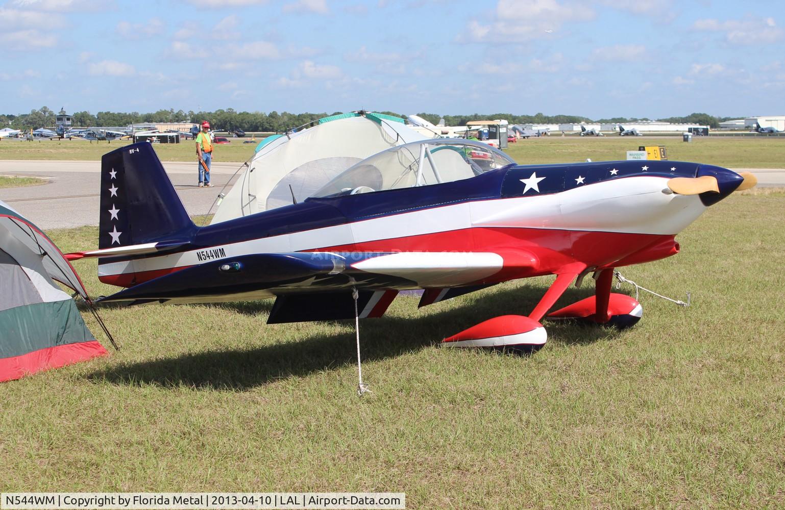 N544WM, Vans RV-4 C/N 3358, Vans RV-4