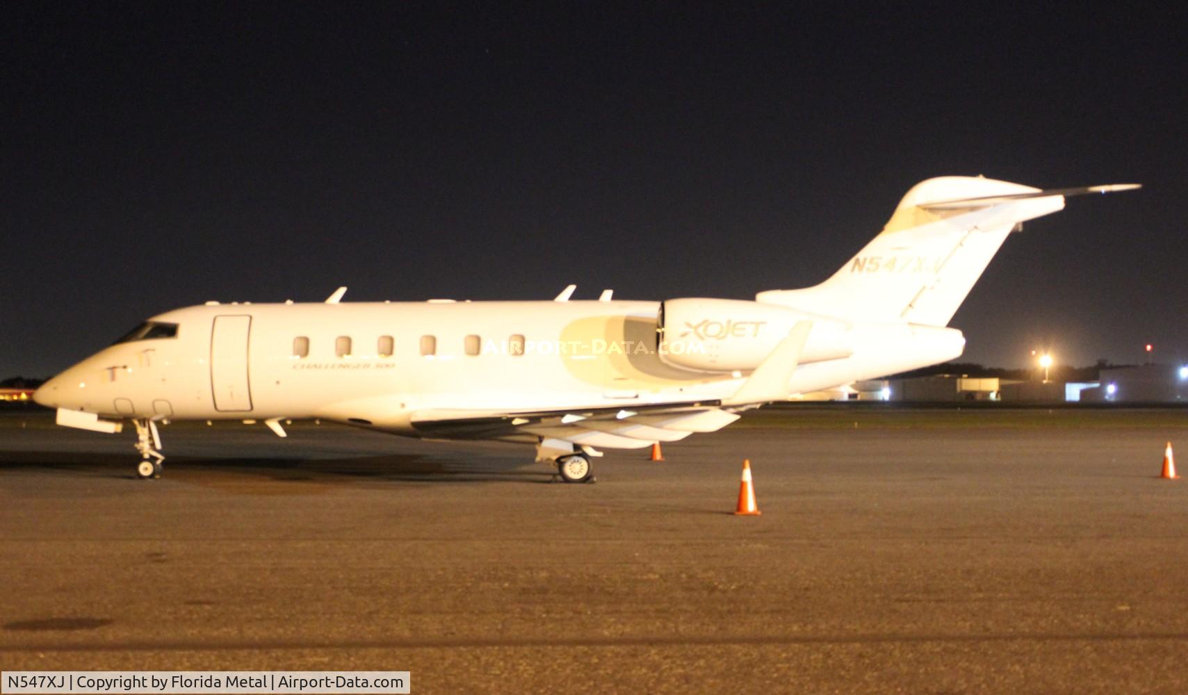 N547XJ, 2009 Bombardier Challenger 300 (BD-100-1A10) C/N 20281, Challenger 300