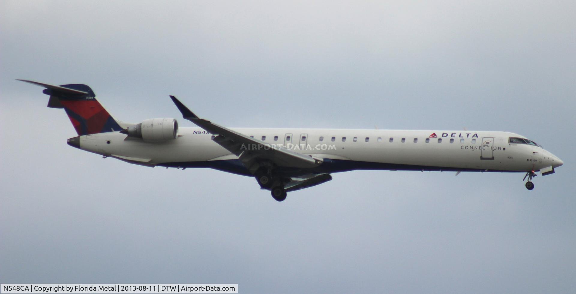 N548CA, 2008 Bombardier CRJ-900ER (CL-600-2D24) C/N 15159, Comair CRJ-900