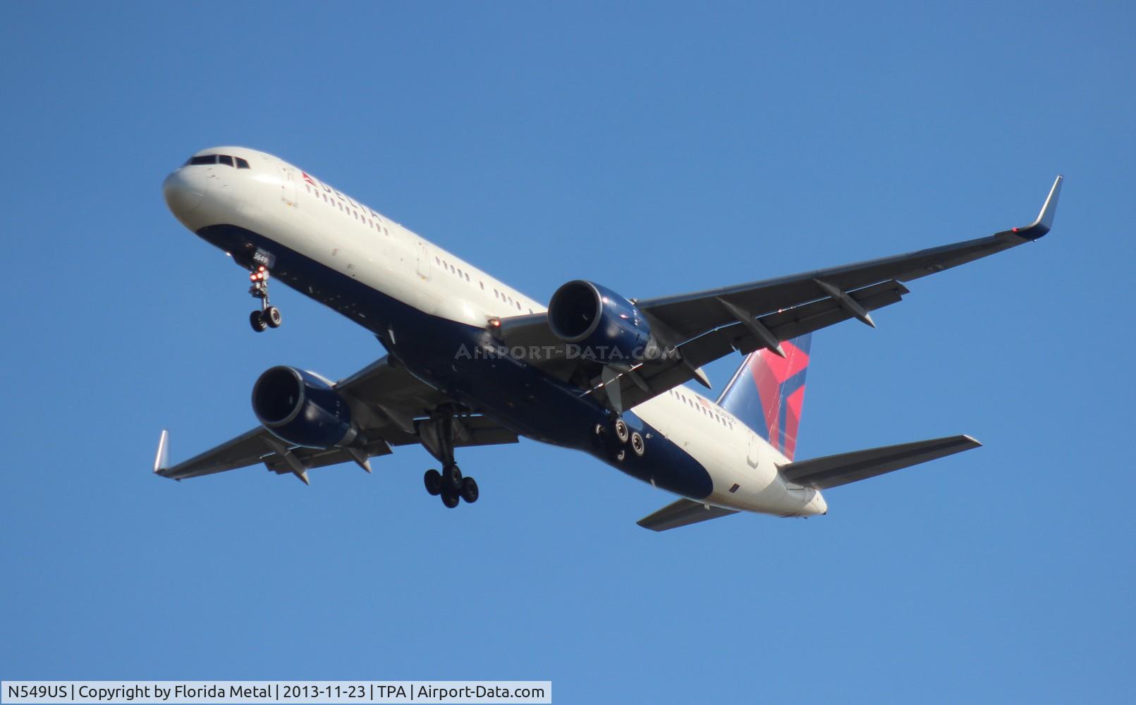 N549US, 1996 Boeing 757-251 C/N 26496, Delta 757-200