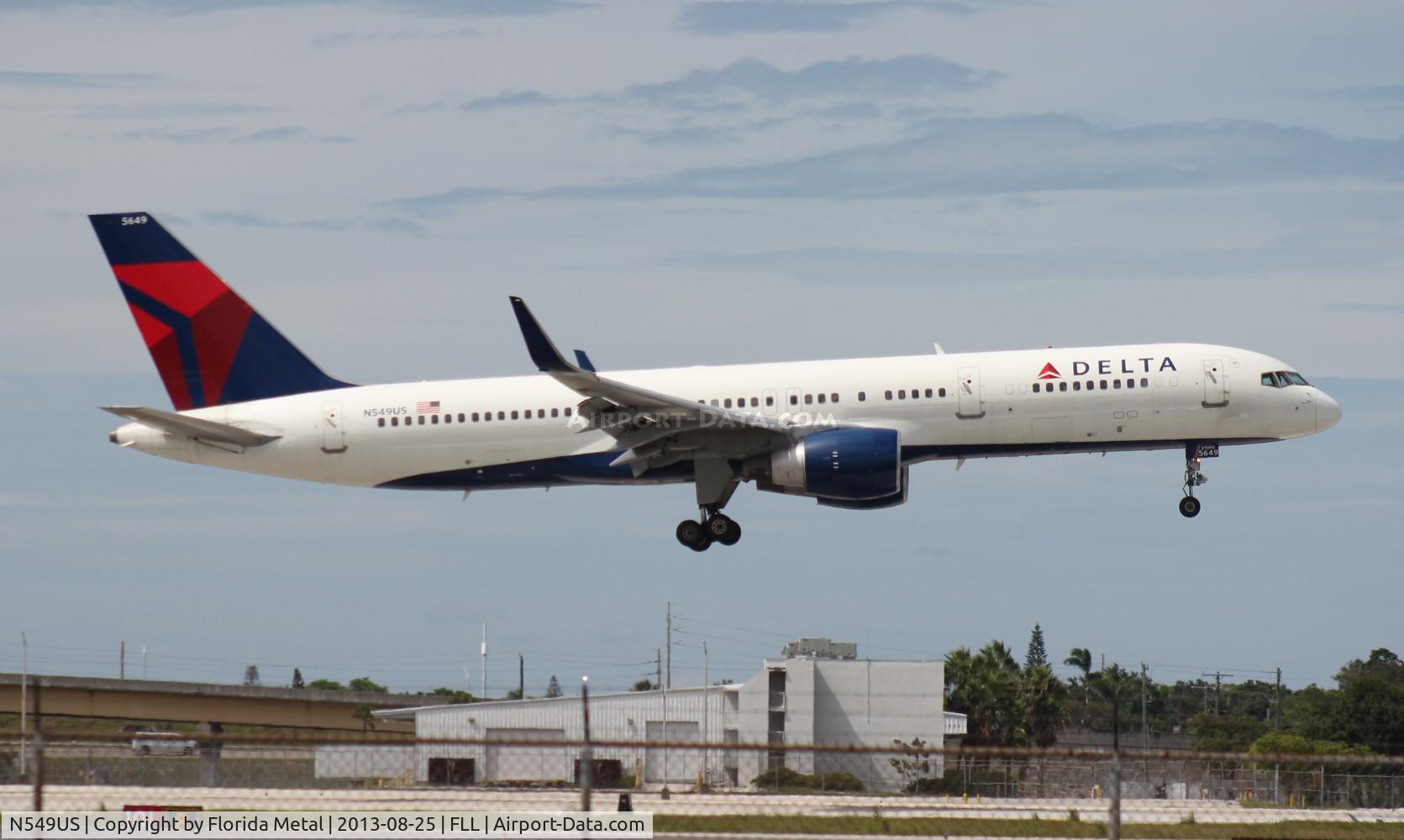N549US, 1996 Boeing 757-251 C/N 26496, Delta 757-200