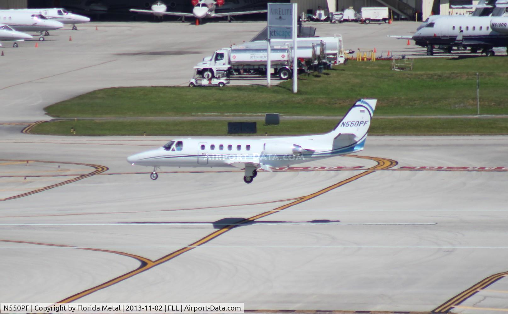 N550PF, 1991 Cessna 550 Citation II C/N 550-0672, Cessna 550
