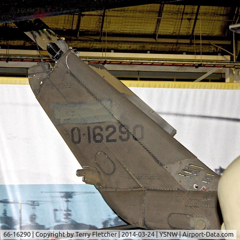 66-16290, 1966 Bell UH-1H Iroquois C/N 5984, Displayed at the  Australian Fleet Air Arm Museum,  a military aerospace museum located at the naval air station HMAS Albatross, near Nowra, New South Wales