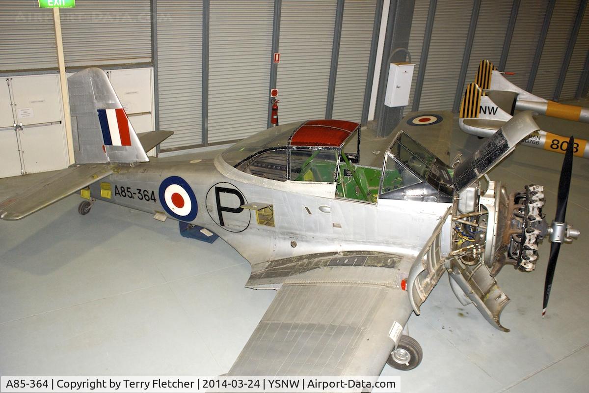 A85-364, Commonwealth CA-22 C/N CA22-01-1527, Displayed at the  Australian Fleet Air Arm Museum,  a military aerospace museum located at the naval air station HMAS Albatross, near Nowra, New South Wales