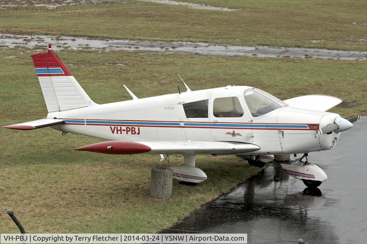 VH-PBJ, 1970 Piper PA-28-140 C/N 28-26742, Parked outside  the  Australian Fleet Air Arm Museum,   at the naval air station HMAS Albatross, near Nowra, New South Wales