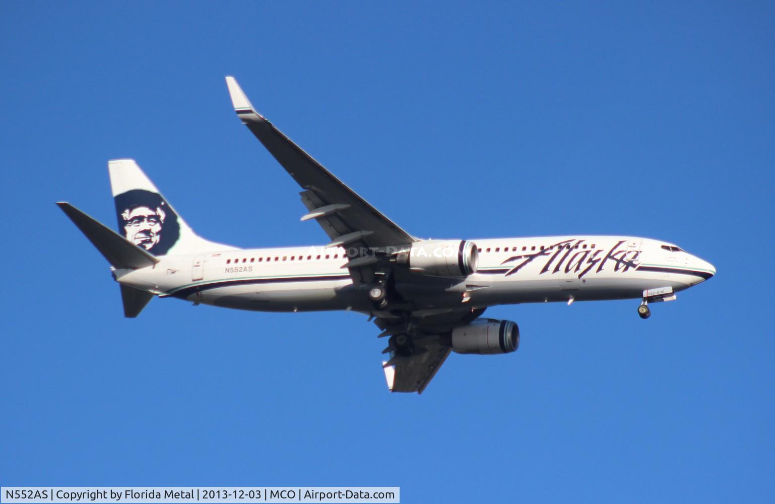 N552AS, 2006 Boeing 737-890 C/N 34595, Alaska 737-800