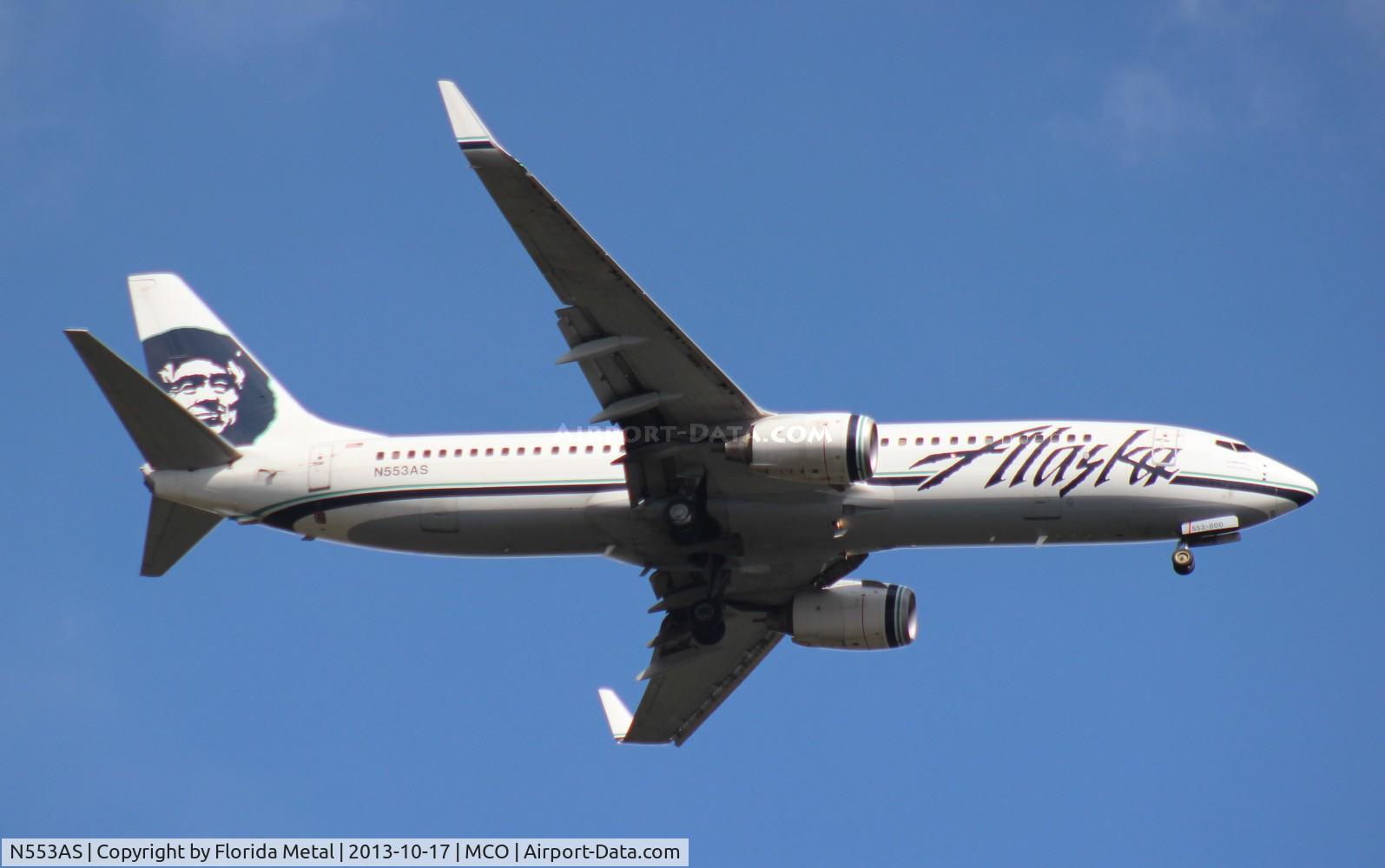 N553AS, 2006 Boeing 737-890 C/N 34594, Alaska 737-800