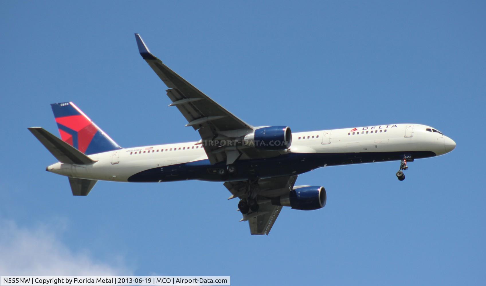 N555NW, 2002 Boeing 757-251 C/N 33391, Delta 757-200