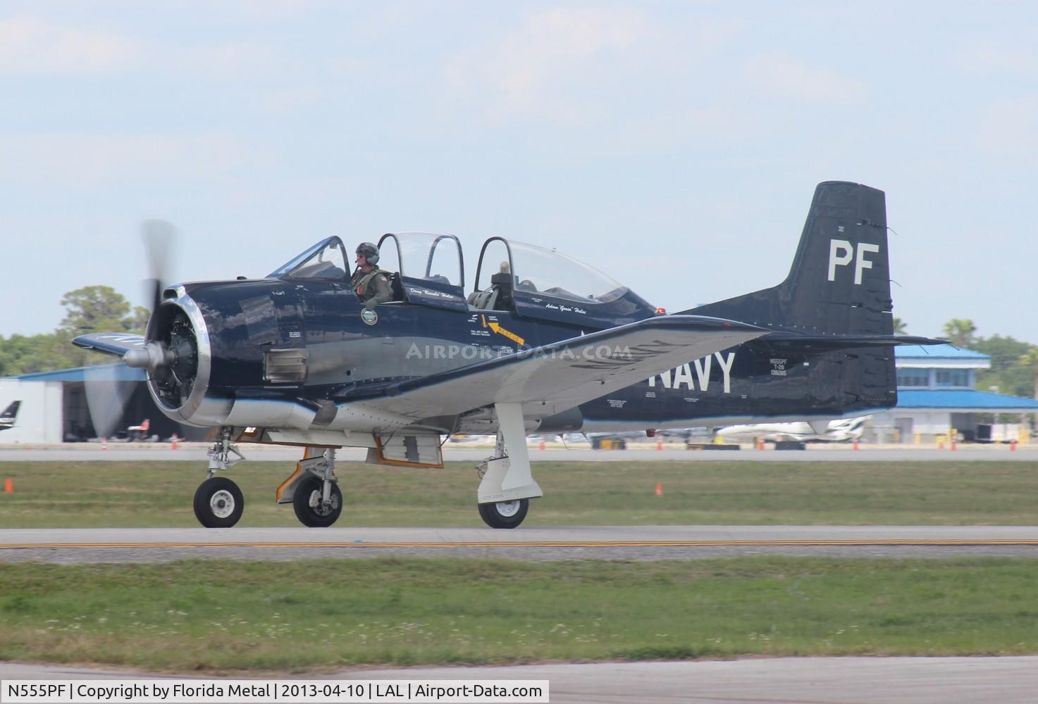 N555PF, 1954 North American T-28B Trojan C/N 200-336 (138265), T-28B Trojan