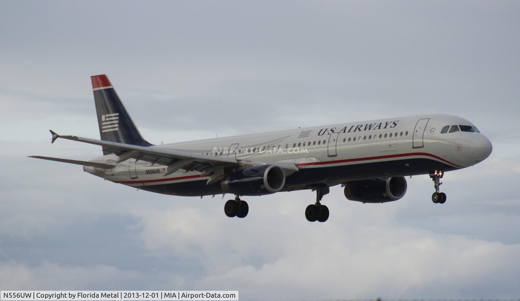N556UW, 2012 Airbus A321-231 C/N 5244, US Airways A321