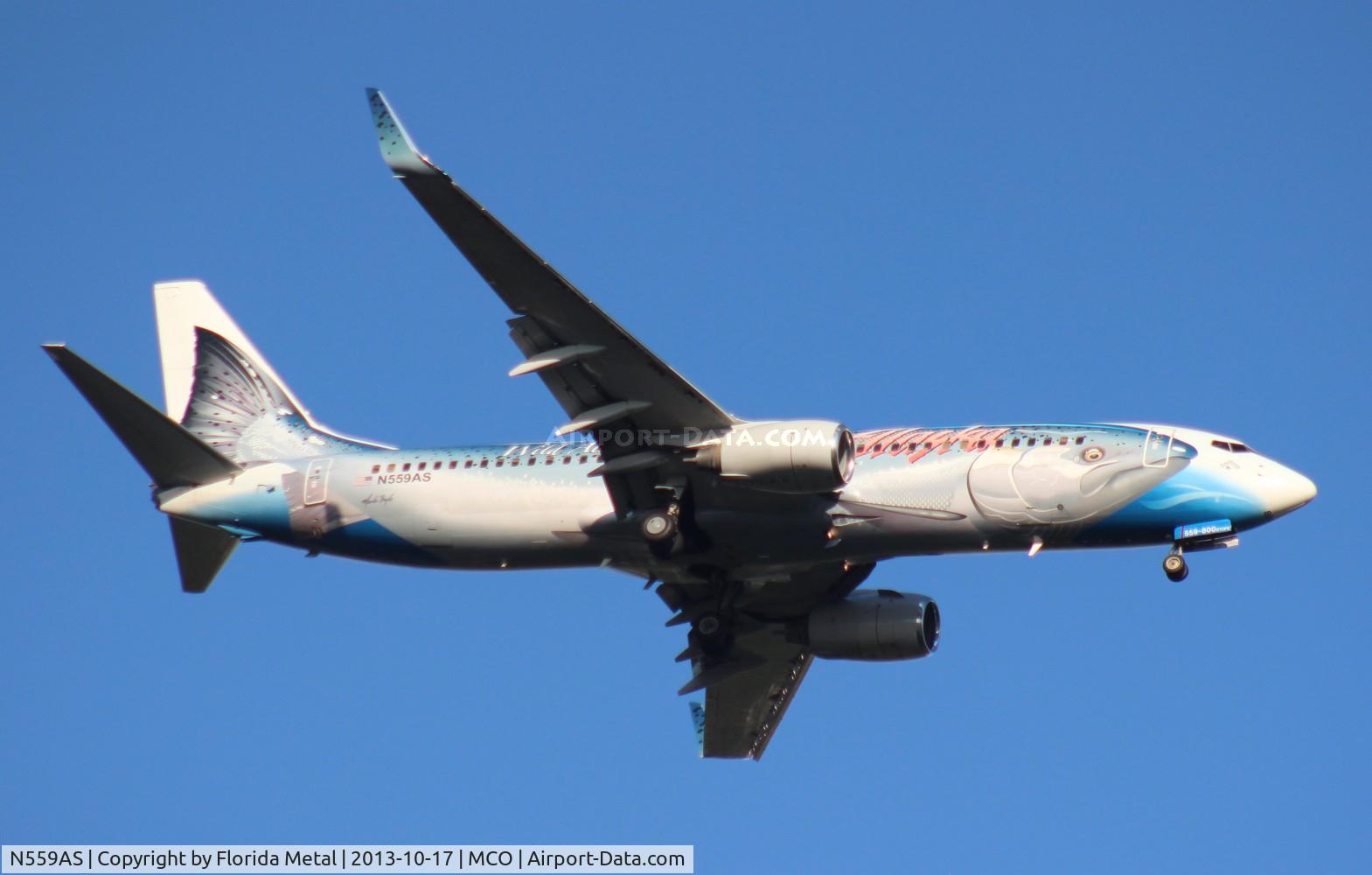 N559AS, 2006 Boeing 737-890 C/N 35178, Alaska Salmon Thirty Salmon