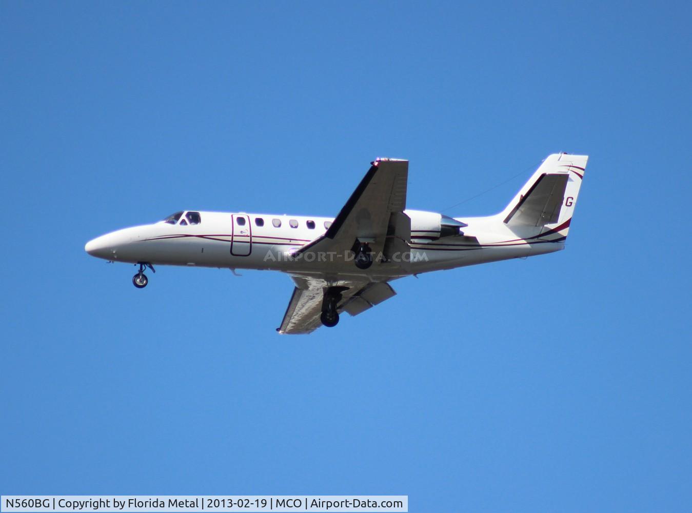 N560BG, 1994 Cessna 560 Citation Ultra C/N 560-0277, Citation 560