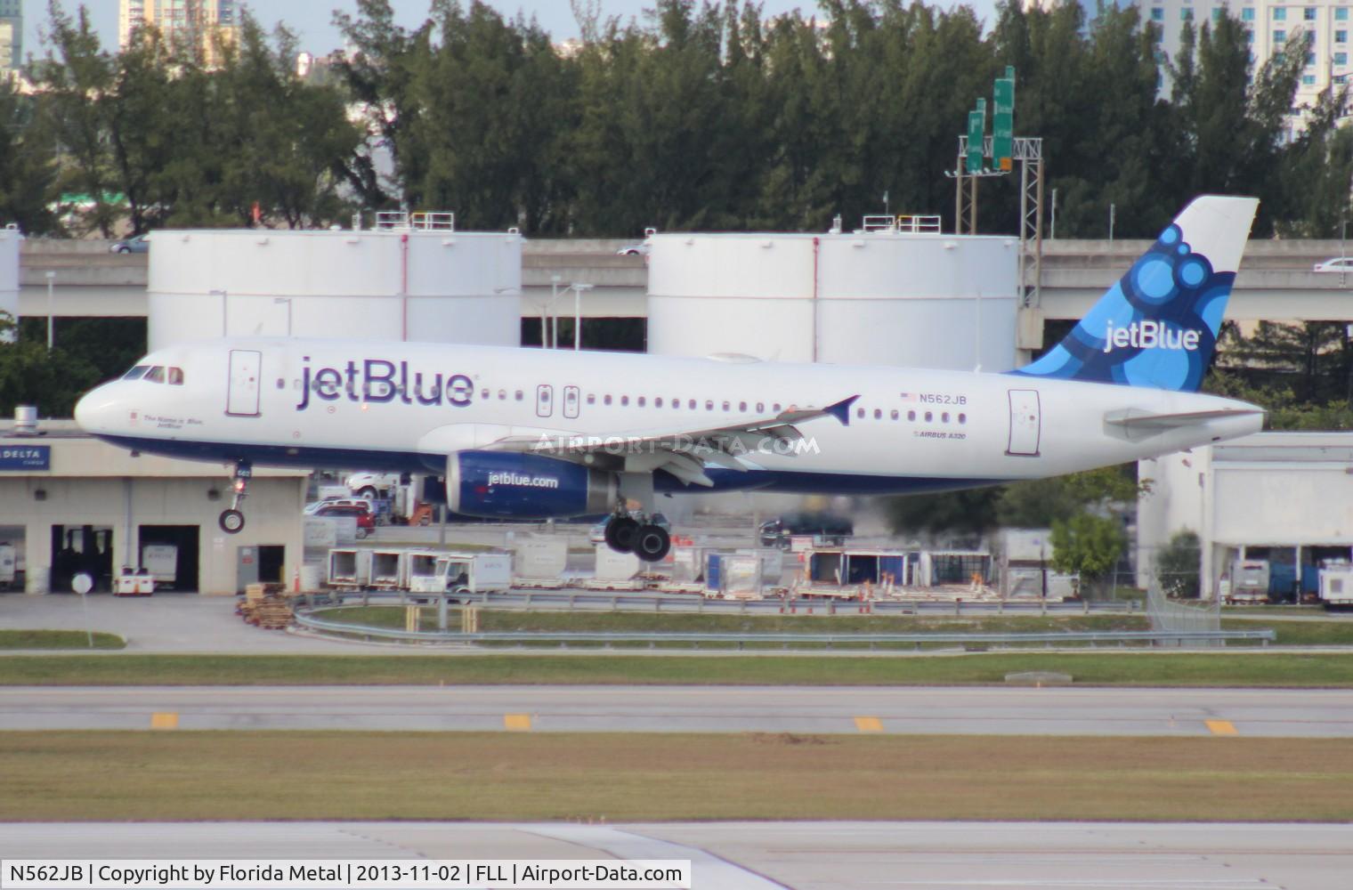 N562JB, 2003 Airbus A320-232 C/N 1948, Jet Blue A320