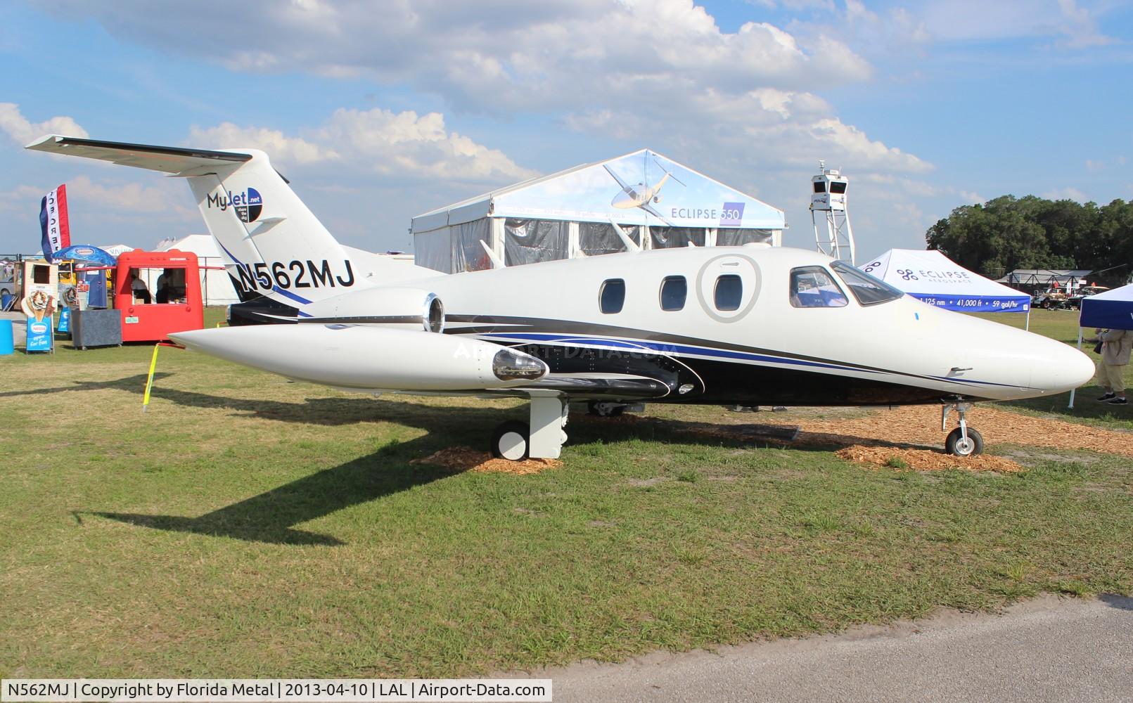 N562MJ, 2008 Eclipse Aviation Corp EA500 C/N 000156, Eclipse 500