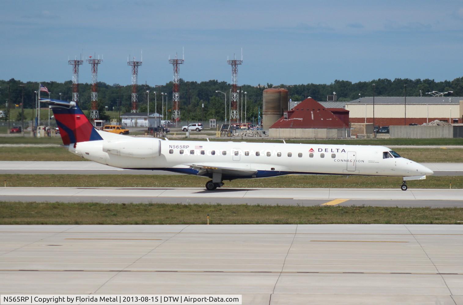 N565RP, 2002 Embraer ERJ-145LR (EMB-145LR) C/N 145679, Delta Connection E145LR