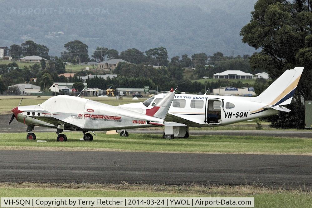 VH-SQN, 1969 Piper PA-31 Navajo C/N 31-593, 1969 Piper PA-31, c/n: 31-593 at Illawarra Regional