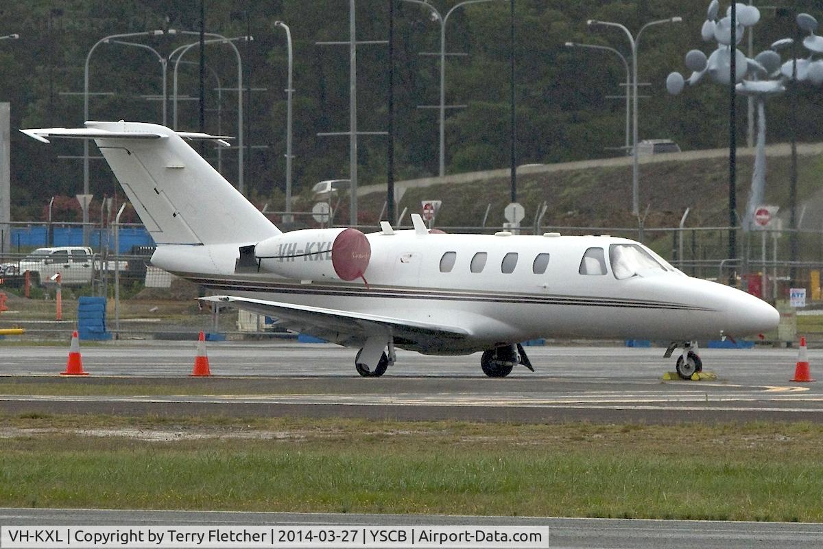 VH-KXL, 1995 Cessna 525 CitationJet C/N 525-0100, 1995 Cessna 525, c/n: 525-0100 at Canberra