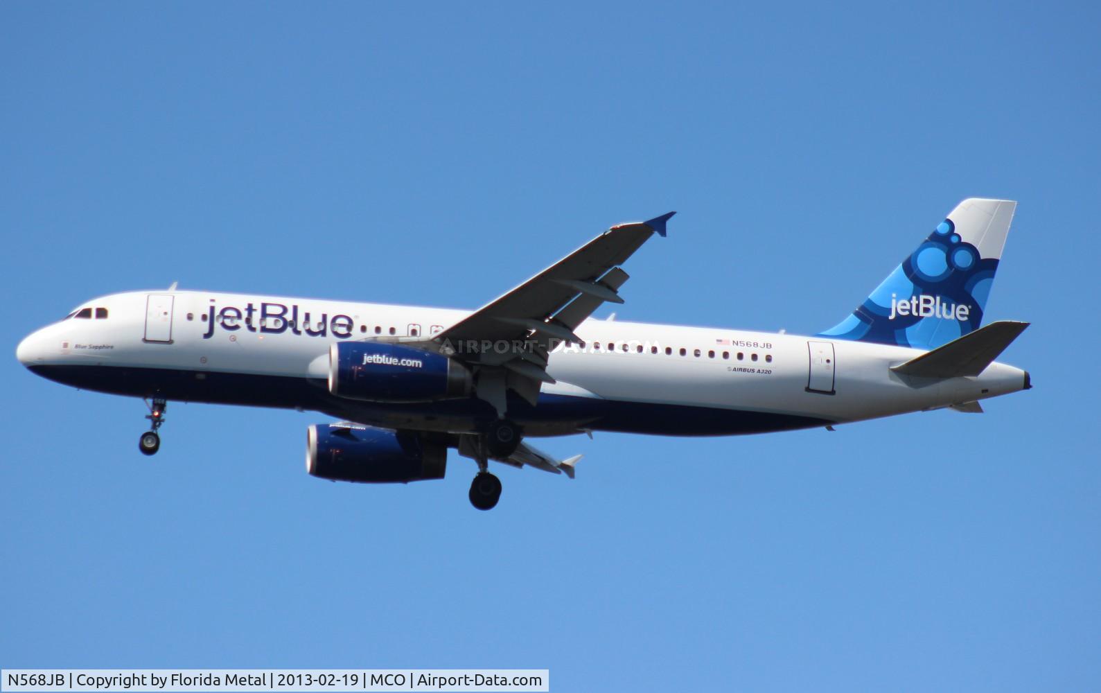 N568JB, 2003 Airbus A320-232 C/N 2063, Jet Blue A320